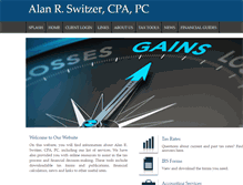 Tablet Screenshot of alanswitzercpa.com